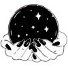 ☠️ Эмодзи «b&w random» для Telegram