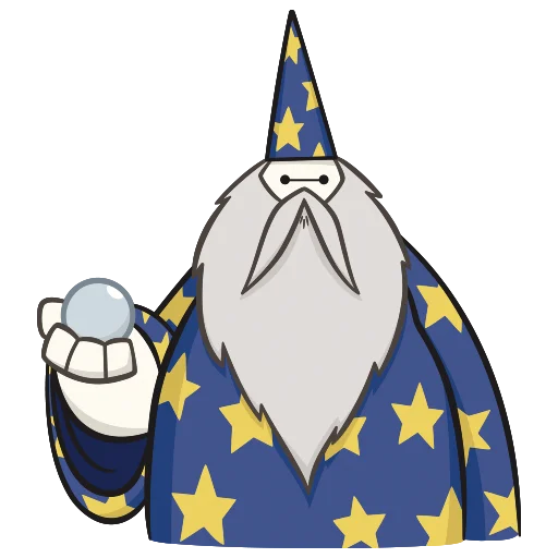 🧙‍♂️ Стикер «Бэймакс Без Текста» для Telegram