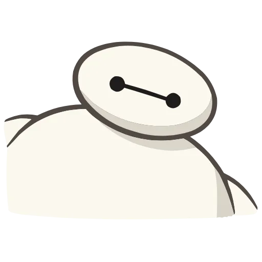 Стикер 4 Набор эмоджи по мульту «Baymax Бэймакс» из ВК в HD качестве