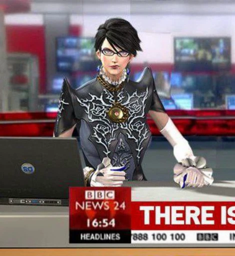😠 Стикер «Bayonetta» для Telegram