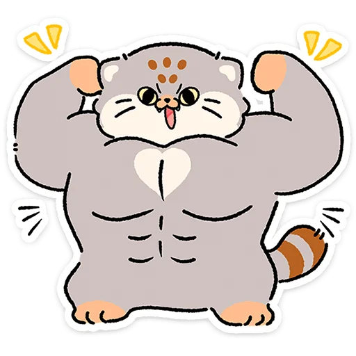 😼 Стикер «Баюн» для Telegram
