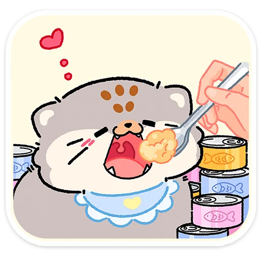 😼 Стикер «Баюн» для Telegram