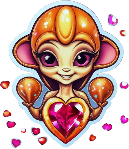 ❤️ Стикер «BigHearts» для Telegram