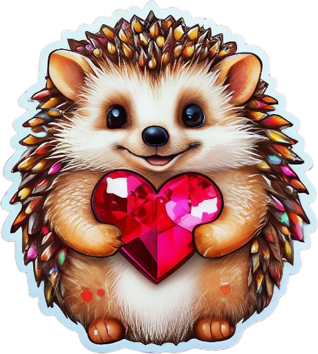 ❤️ Стикер «BigHearts» для Telegram