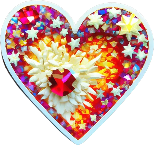 ❤️ Стикер «BigHearts» для Telegram