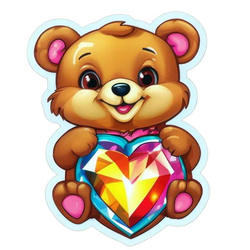 ❤️ Стикер «BigHearts» для Telegram