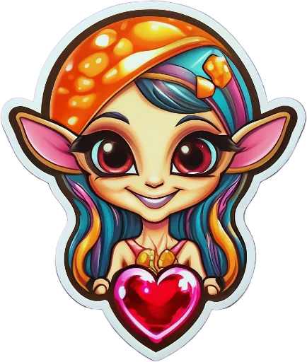 ❤️ Стикер «BigHearts» для Telegram