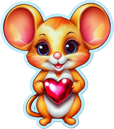 ❤️ Стикер «BigHearts» для Telegram