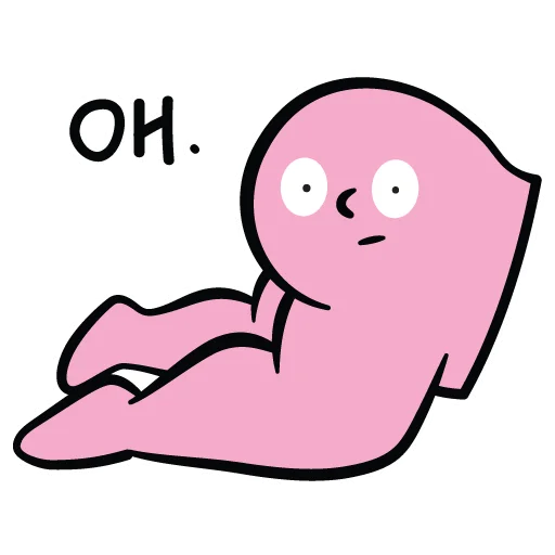 😶 Стикер «Bbbbbbbbutt» для Telegram