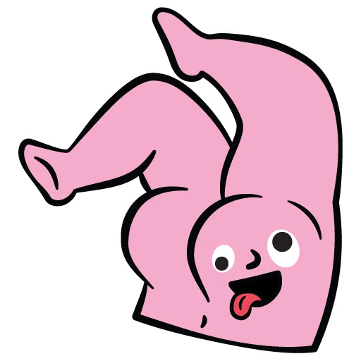 🤪 Стикер «Bbbbbbbbutt» для Telegram
