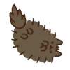 Стикер 15 Brown