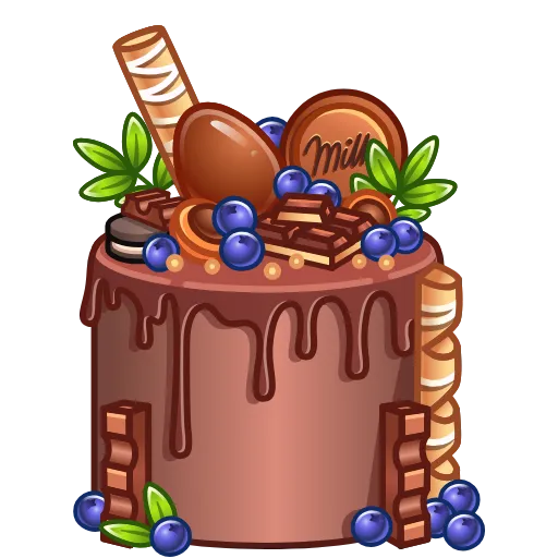 Стикер 13 Brown