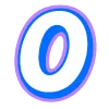 💯 Эмодзи «Буквы в стиле граффити» для Telegram