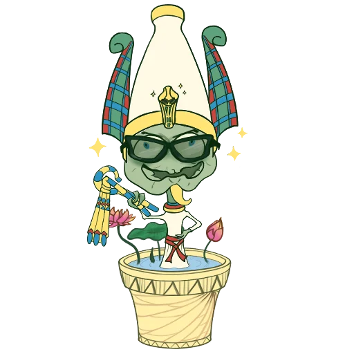 😎 Стикер «Ba Osiris» для Telegram