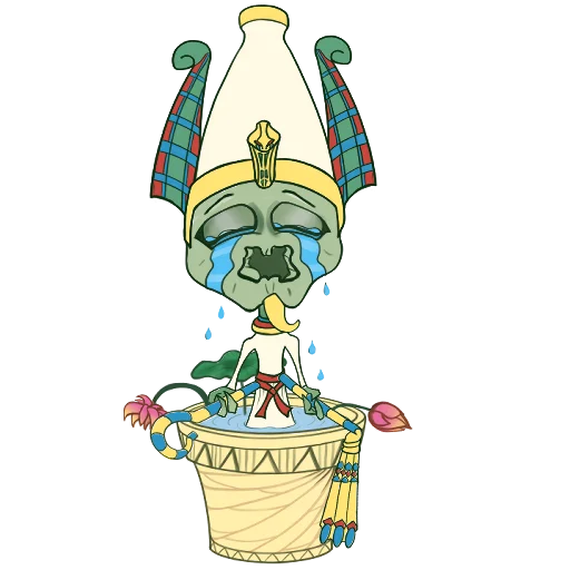 😭 Стикер «Ba Osiris» для Telegram