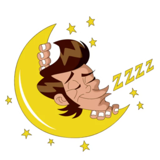 😴 Стикер «BBMAceVentura» для Telegram