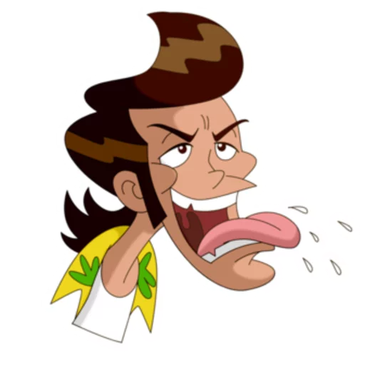 😛 Стикер «BBMAceVentura» для Telegram