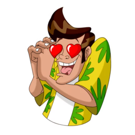 😍 Стикер «BBMAceVentura» для Telegram