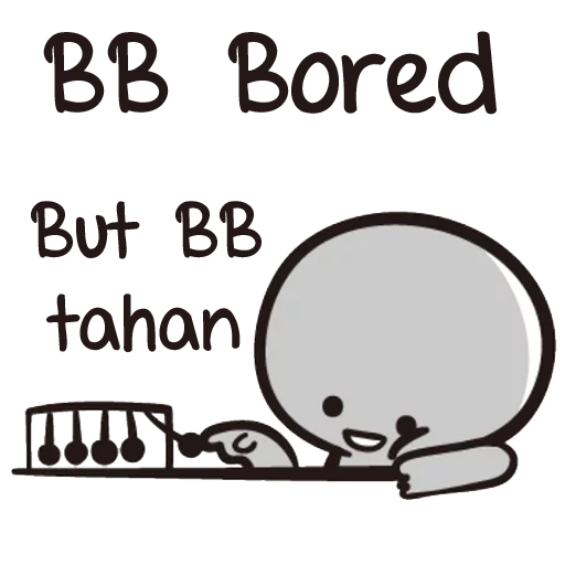 🙄 Стикер «B-ENG» для Telegram
