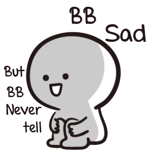 😢 Стикер «B-ENG» для Telegram