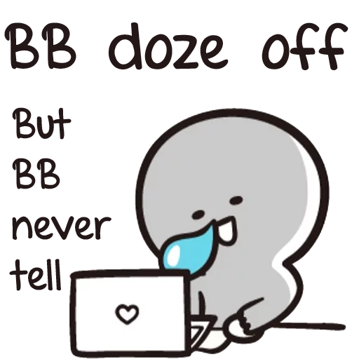 😴 Стикер «B-ENG» для Telegram