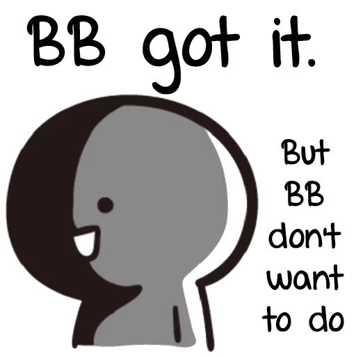 😧 Стикер «B-ENG» для Telegram