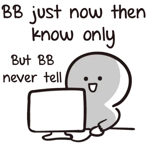 🤐 Стикер «B-ENG» для Telegram