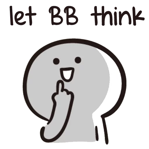 🤔 Стикер «B-ENG» для Telegram