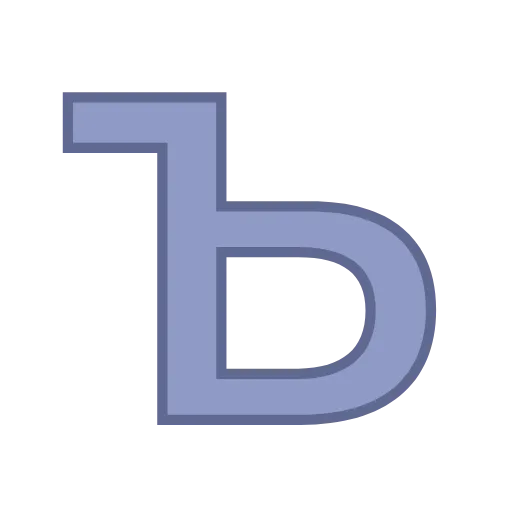 🕹 Эмодзи «Фиолетовые векторные буквы и иконки» для Telegram