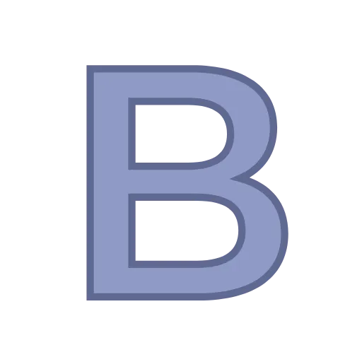 😁 Эмодзи «Фиолетовые векторные буквы и иконки» для Telegram