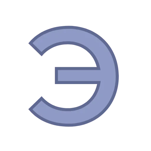 💎 Эмодзи «Фиолетовые векторные буквы и иконки» для Telegram