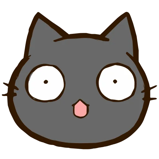 Стикер 13 Black Cat