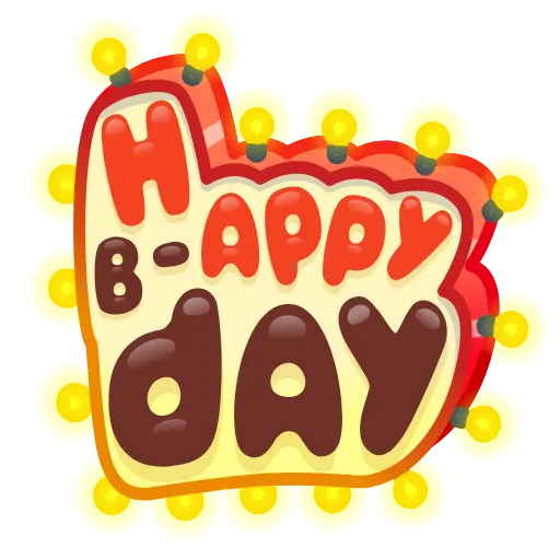 💎 Стикер «BDay Candle» для Telegram