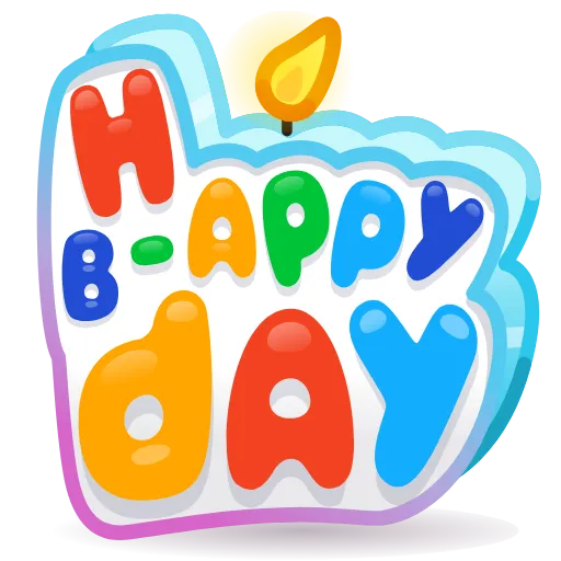 💎 Стикер «BDay Candle» для Telegram