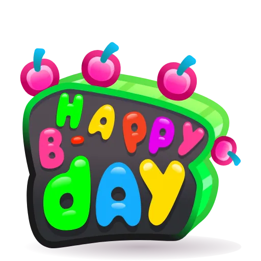 💎 Стикер «BDay Candle» для Telegram