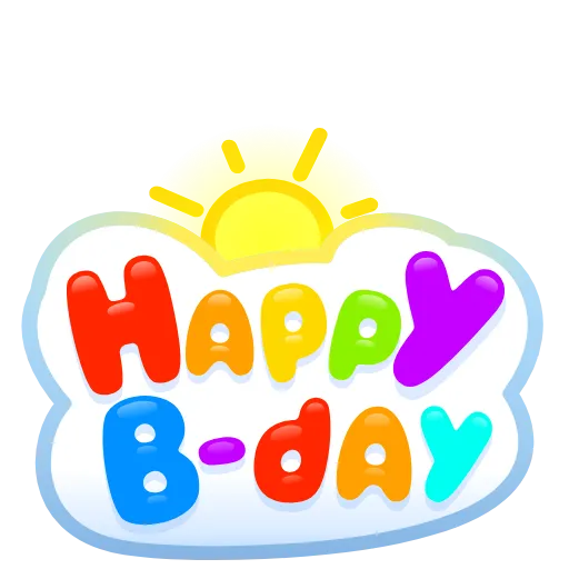 💎 Стикер «BDay Candle» для Telegram