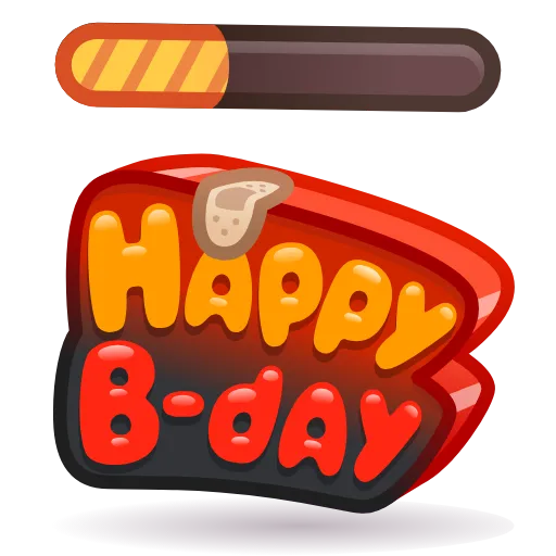 💎 Стикер «BDay Candle» для Telegram