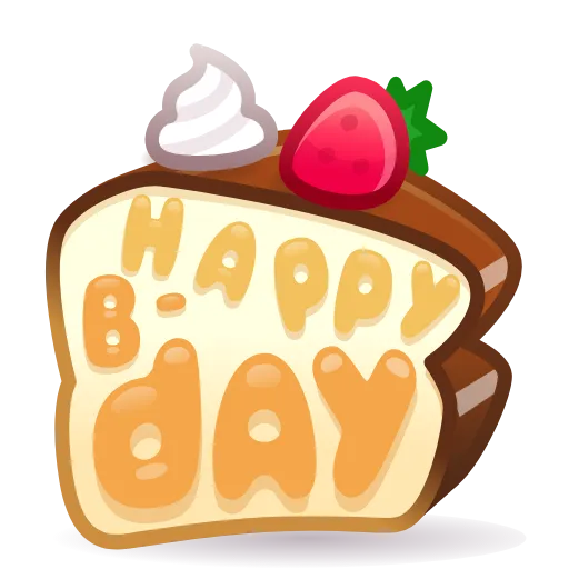 💎 Стикер «BDay Candle» для Telegram