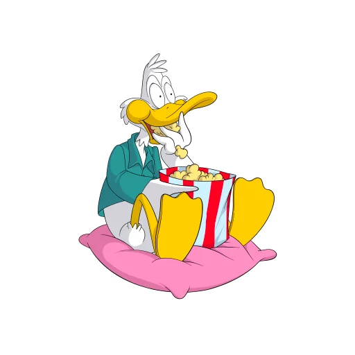 🍿 Стикер «barduck» для Telegram