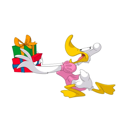 🥳 Стикер «barduck» для Telegram