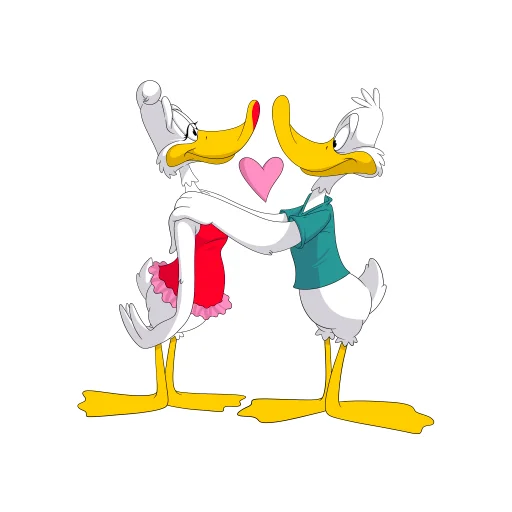 👩‍❤️‍👨 Стикер «barduck» для Telegram