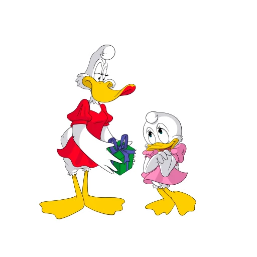 👩‍👧 Стикер «barduck» для Telegram