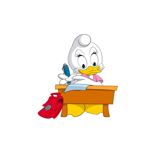 👩‍🎓 Стикер «barduck» для Telegram