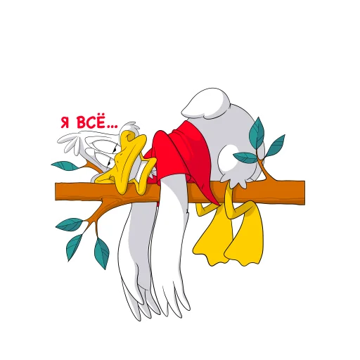 😐 Стикер «barduck» для Telegram