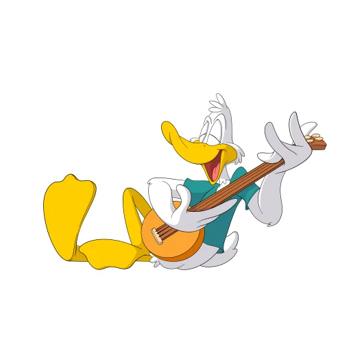 🎸 Стикер «barduck» для Telegram