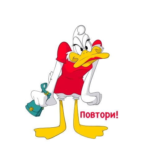 😲 Стикер «barduck» для Telegram