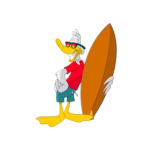 🏄‍♂️ Стикер «barduck» для Telegram