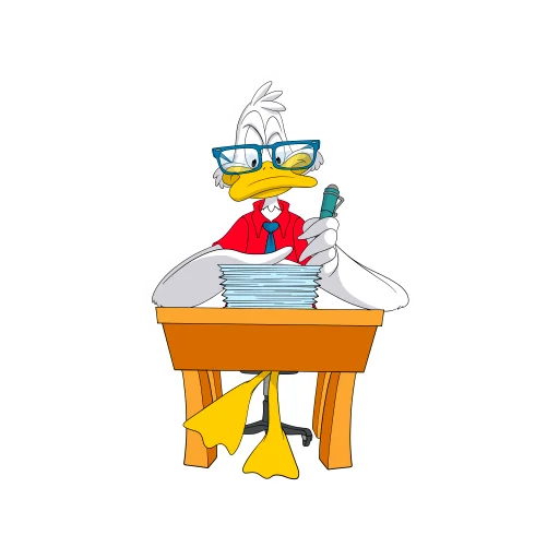 🤓 Стикер «barduck» для Telegram