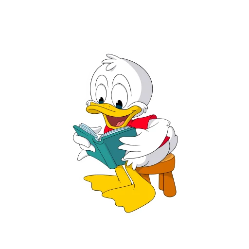📖 Стикер «barduck» для Telegram