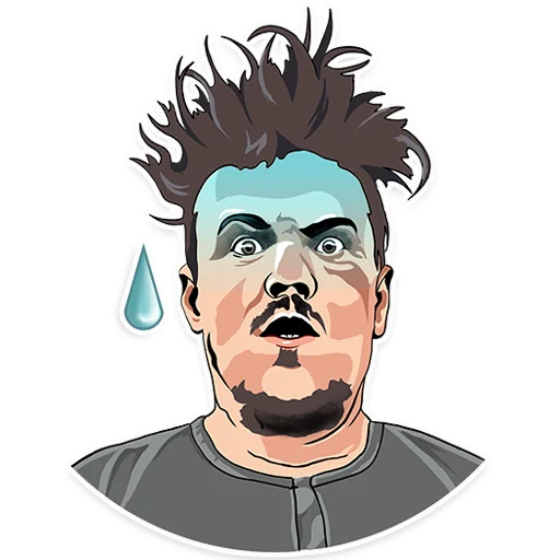 😱 Стикер «Bdva_band» для Telegram